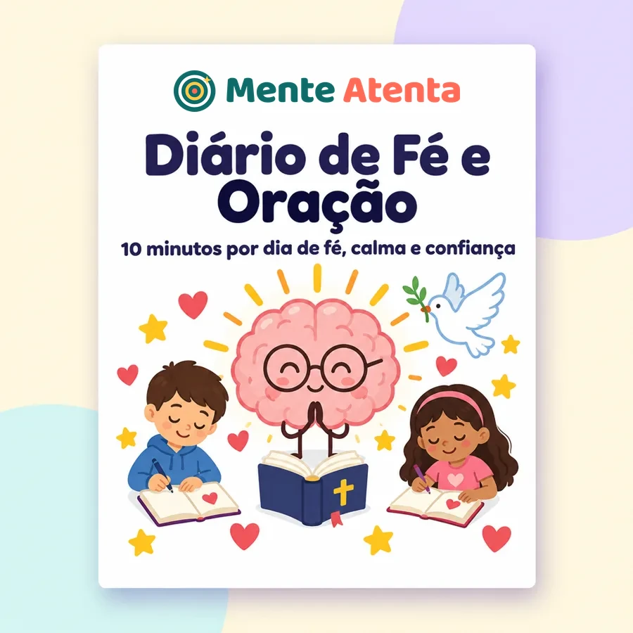 Capa do Mente Atenta Diário de Fé e Oração